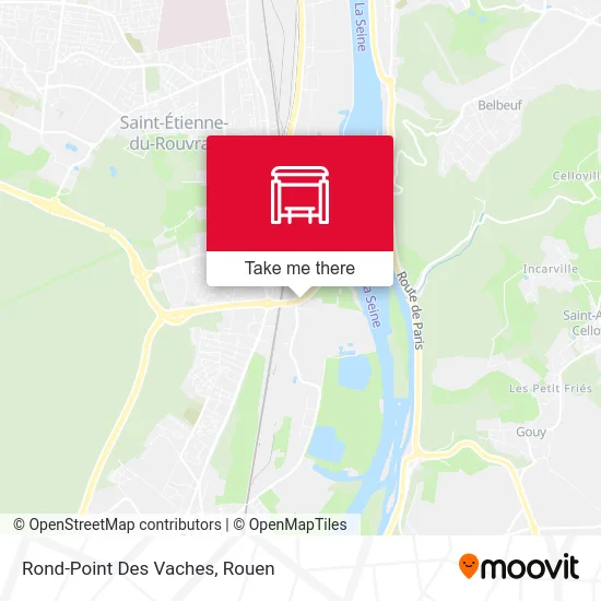 Rond-Point Des Vaches map