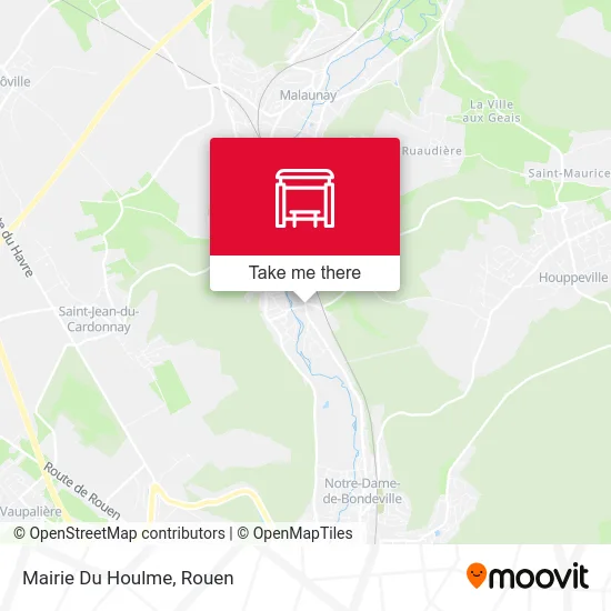 Mairie Du Houlme map