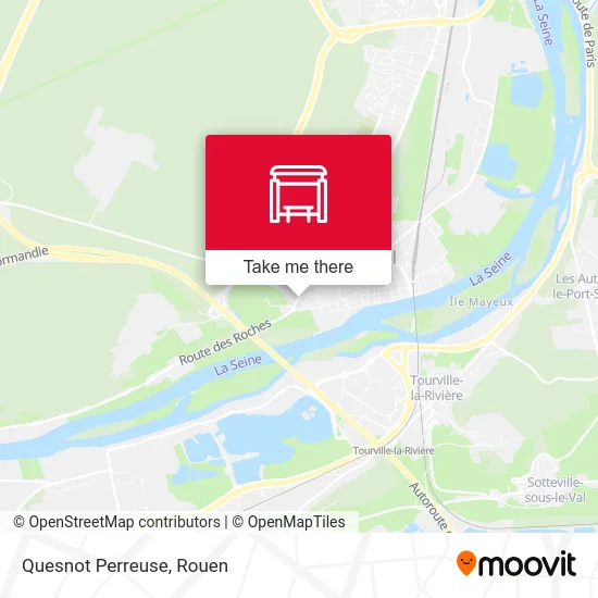 Quesnot Perreuse map