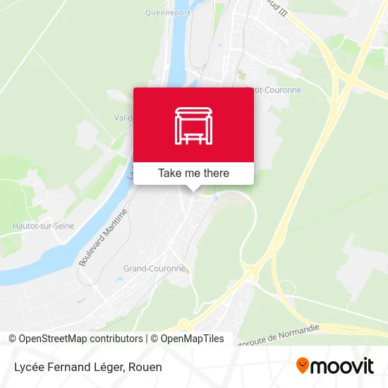 Lycée Fernand Léger map