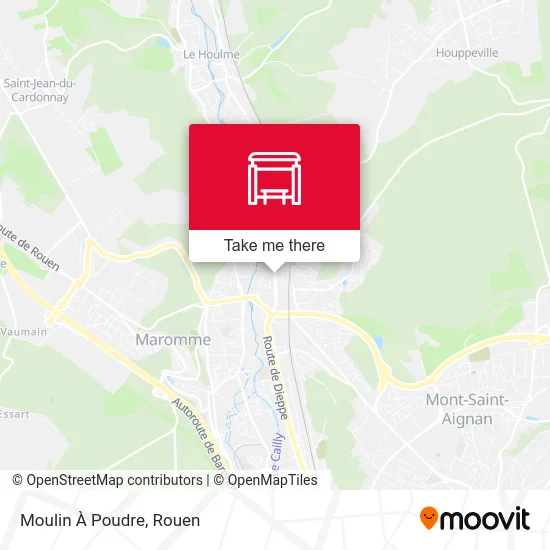 Moulin À Poudre map