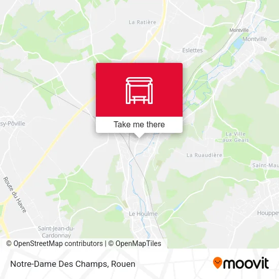 Notre-Dame Des Champs map