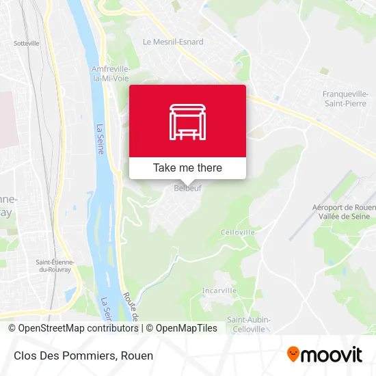 Clos Des Pommiers map