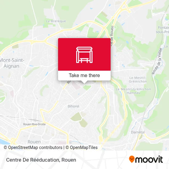 Centre De Rééducation map