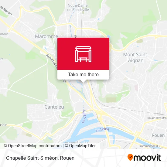 Chapelle Saint-Siméon map