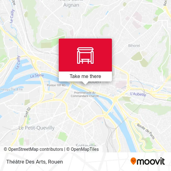 Théâtre Des Arts map
