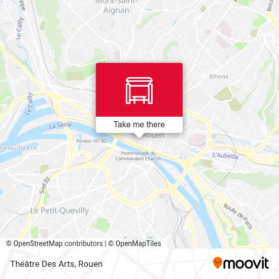 Théâtre Des Arts map