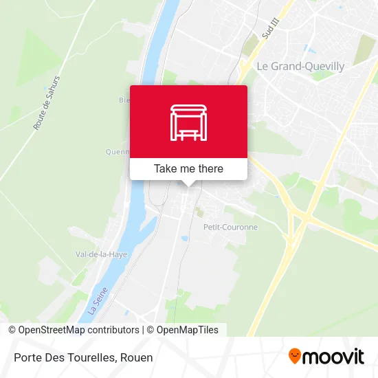 Porte Des Tourelles map