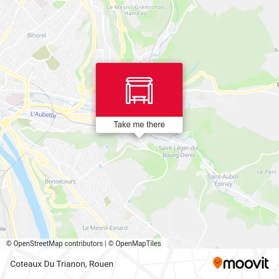 Coteaux Du Trianon map