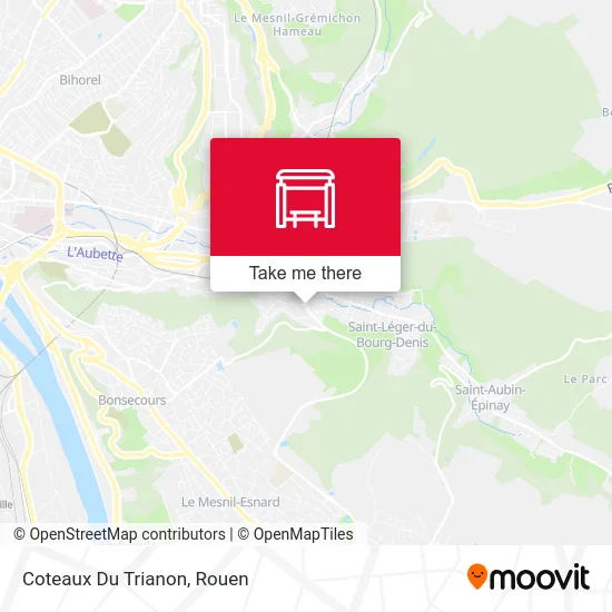 Coteaux Du Trianon map