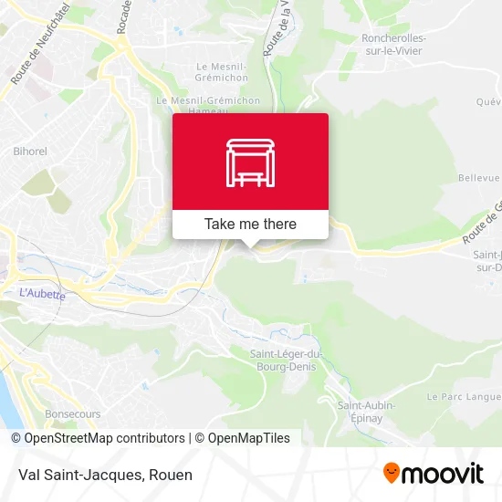 Val Saint-Jacques map