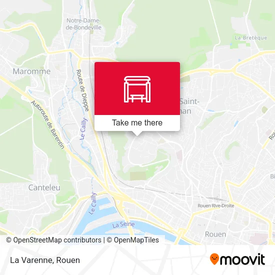 La Varenne map