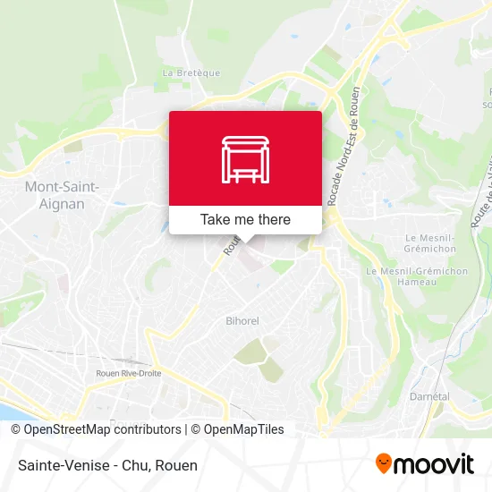 Sainte-Venise - Chu map