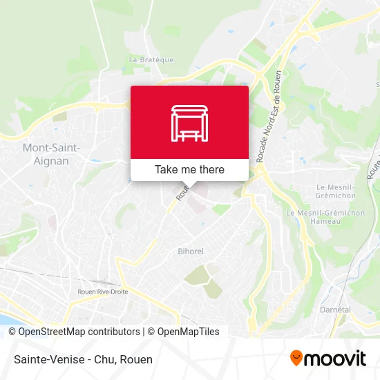 Sainte-Venise - Chu map