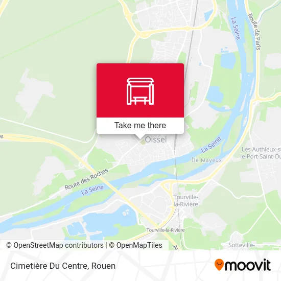 Cimetière Du Centre map