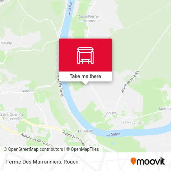 Ferme Des Marronniers map
