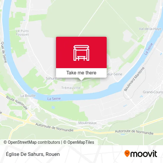 Église De Sahurs map