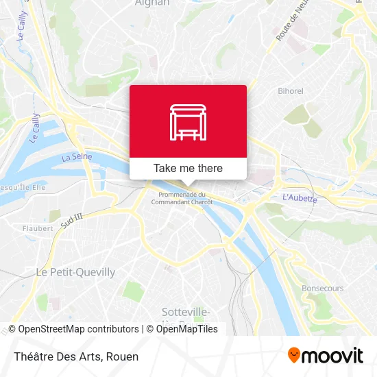 Théâtre Des Arts map