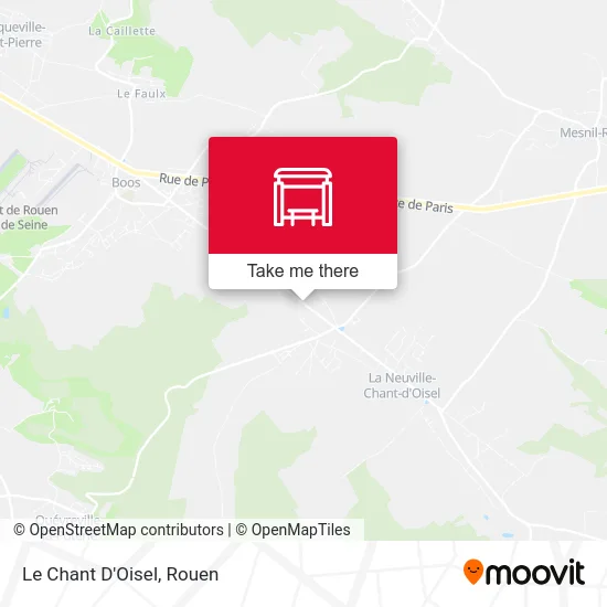 Mapa Le Chant D'Oisel