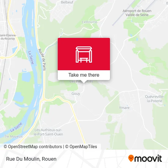 Rue Du Moulin map