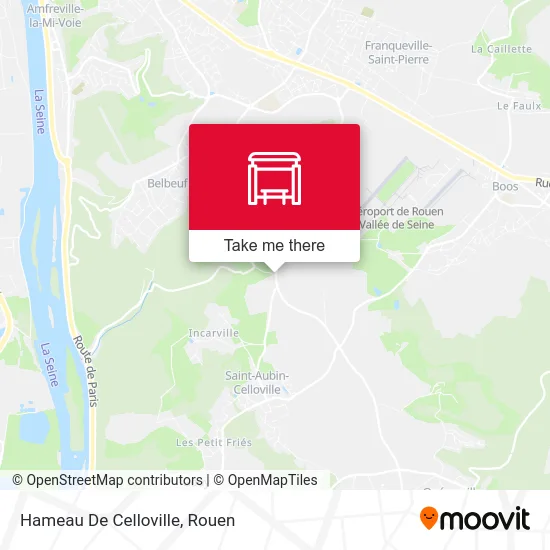 Hameau De Celloville map