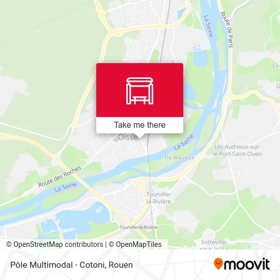 Pôle Multimodal - Cotoni map