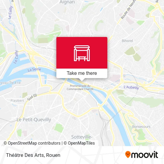 Théâtre Des Arts map