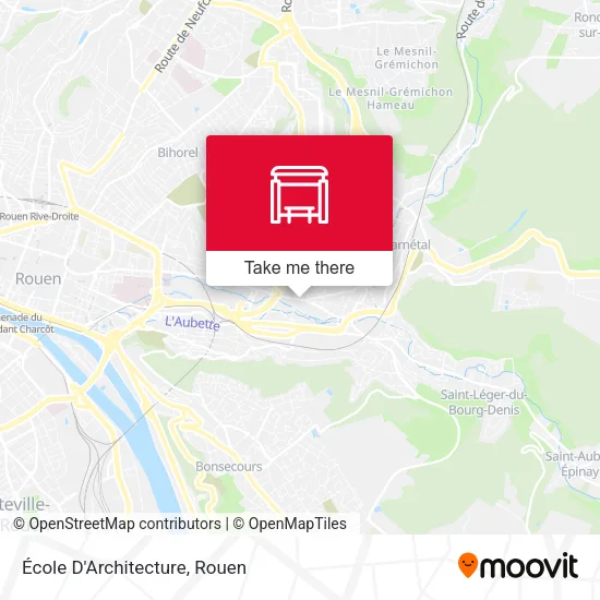 École D'Architecture map