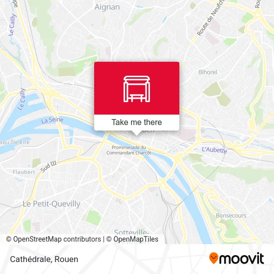 Cathédrale map