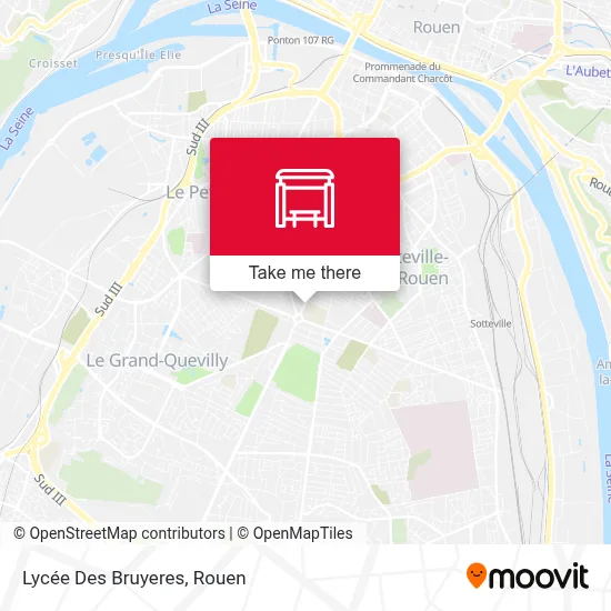 Lycée Des Bruyeres map