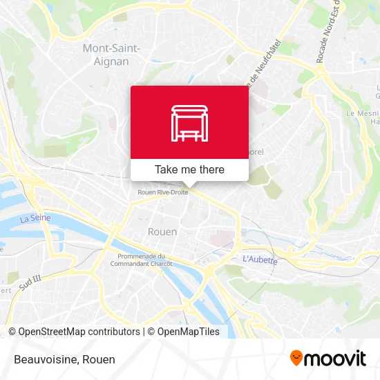 Beauvoisine map