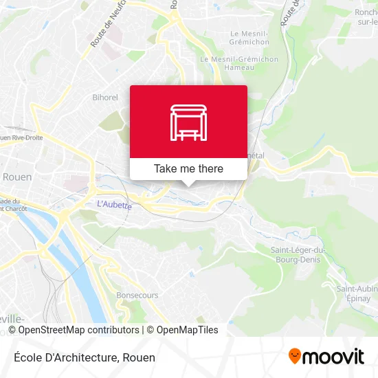 École D'Architecture map