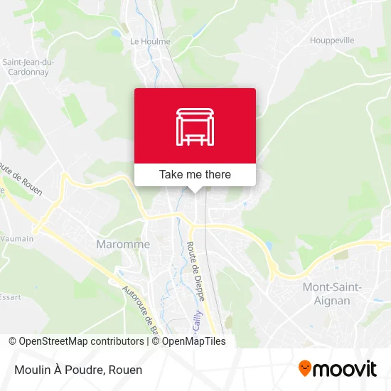 Moulin À Poudre map