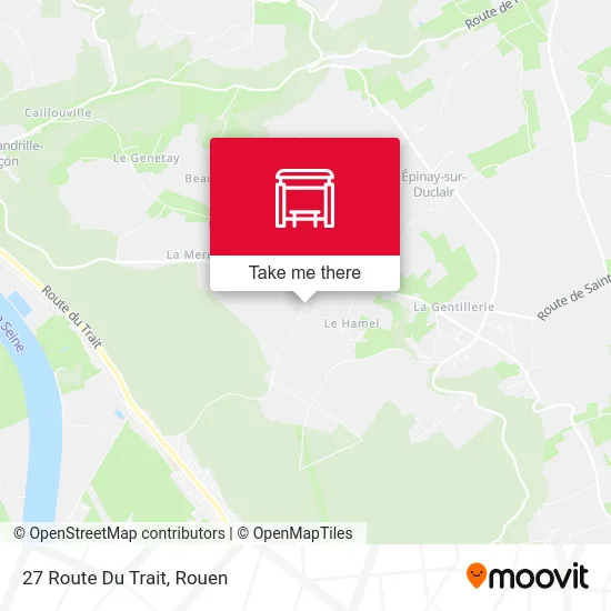 27 Route Du Trait map