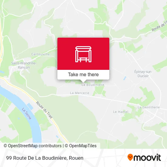 99 Route De La Boudinière map
