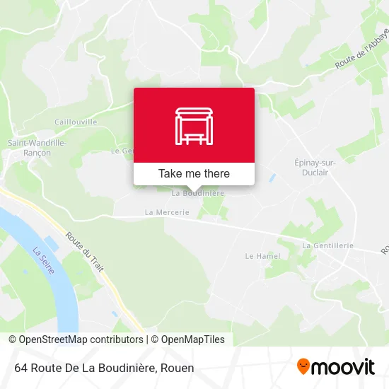 64 Route De La Boudinière map