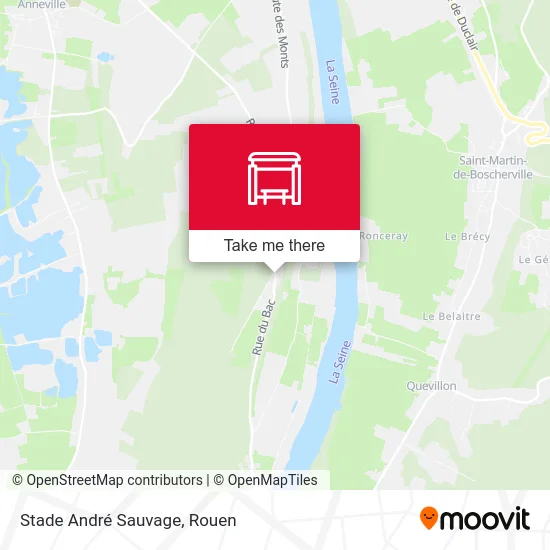 Stade André Sauvage map