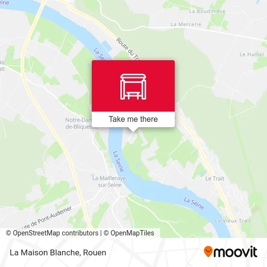 La Maison Blanche map