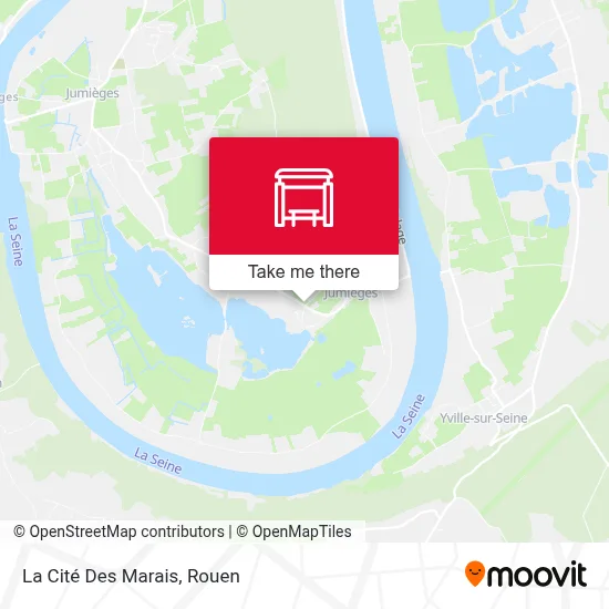 La Cité Des Marais map