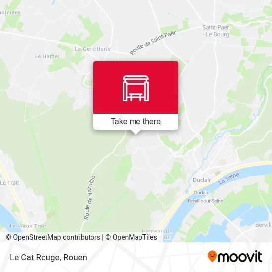 Le Cat Rouge map