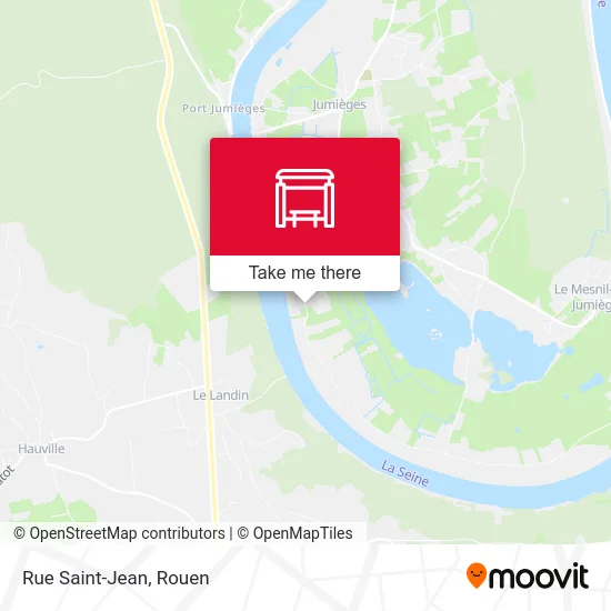 Mapa Rue Saint-Jean