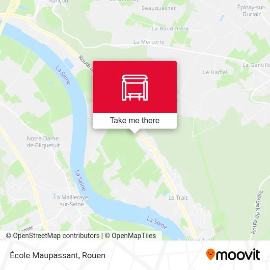 École Maupassant map