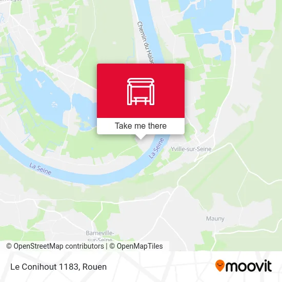 Le Conihout 1183 map