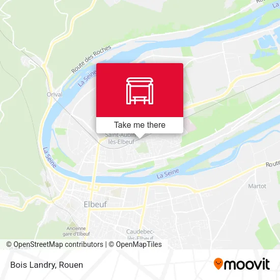 Bois Landry map