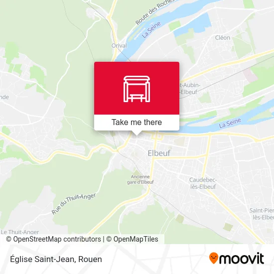 Église Saint-Jean map