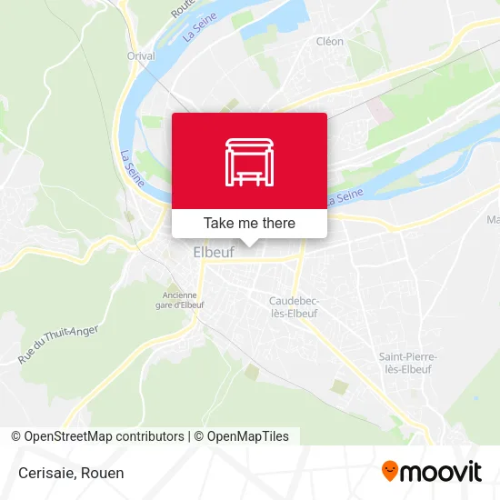 Cerisaie map