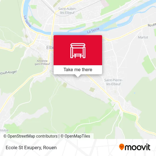 Ecole St Exupery map