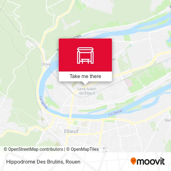 Hippodrome Des Brulins map