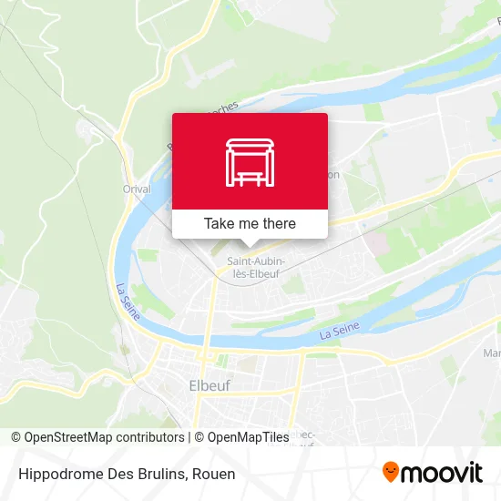 Hippodrome Des Brulins map