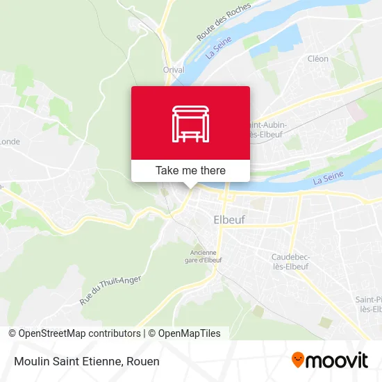 Moulin Saint Etienne map